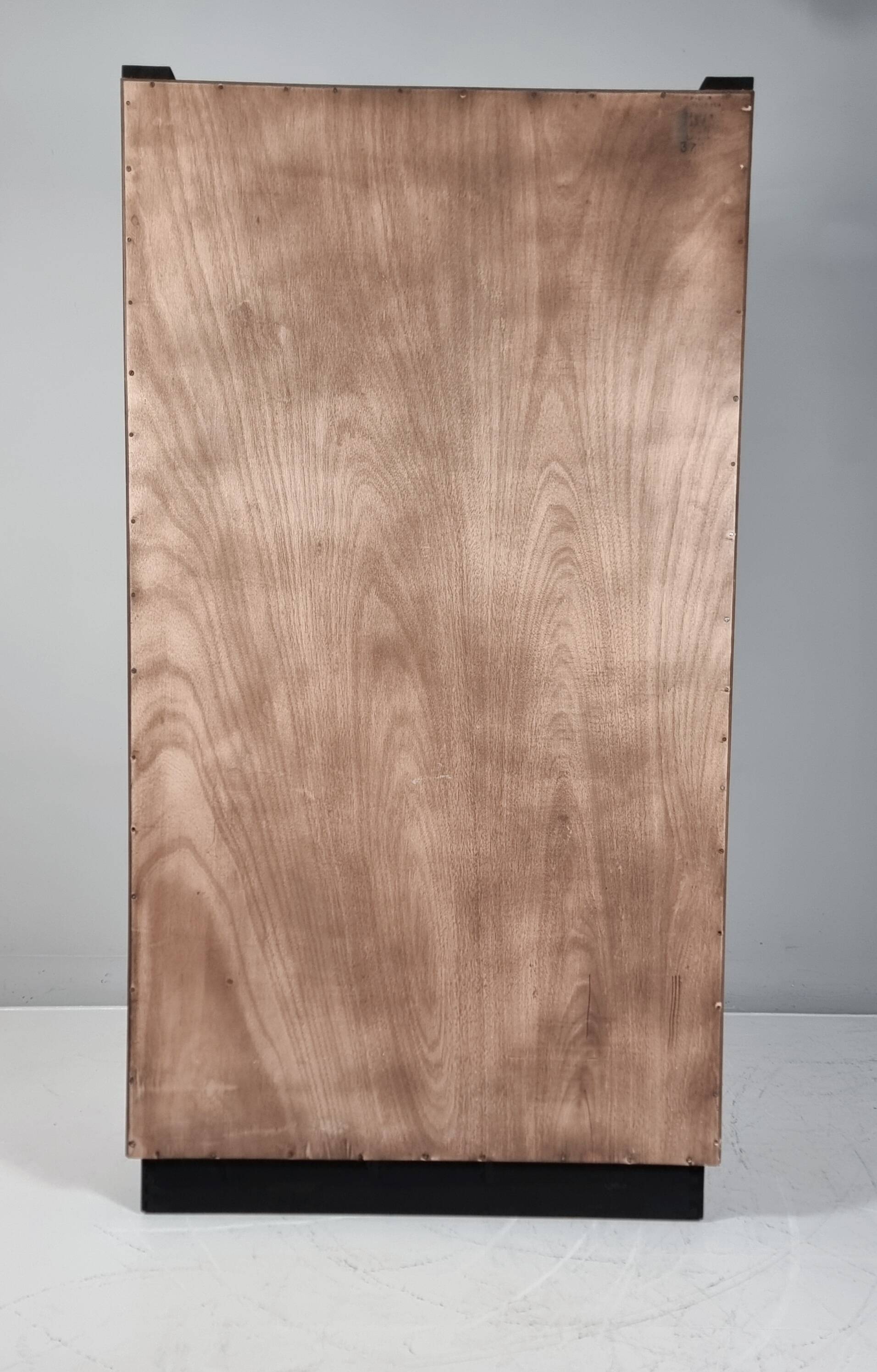 Art Deco Walnut Wardrobe, 1970s