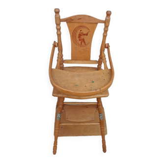 High chair doll Pierrot