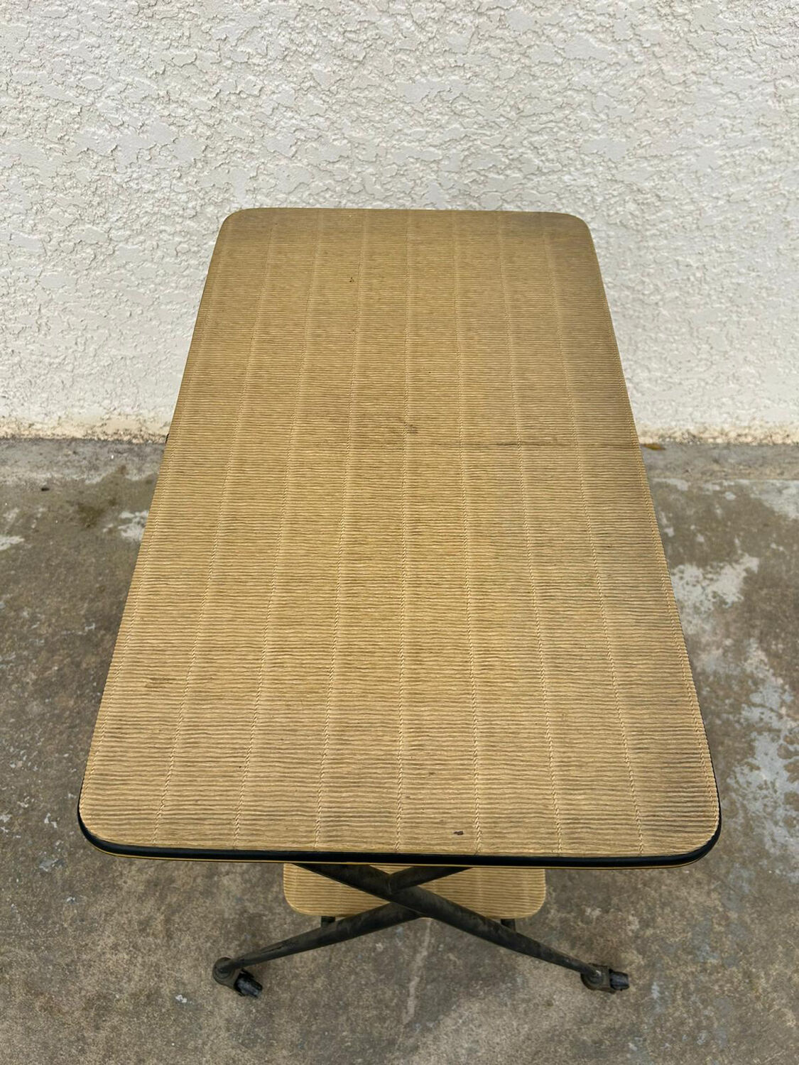 50s trolley on wheels