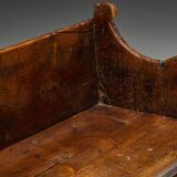 Primitive Pyrenean Bench, France, 19th Century