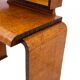 Art Deco desk with extension, Poland, 1950s. After renovation.