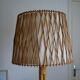 Floor lamp rattan and bamboo 60 years