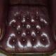 Vintage Chesterfield office chair with high back in Heritage leather.