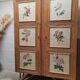 Vintage 1960s split bamboo and rattan wardrobe