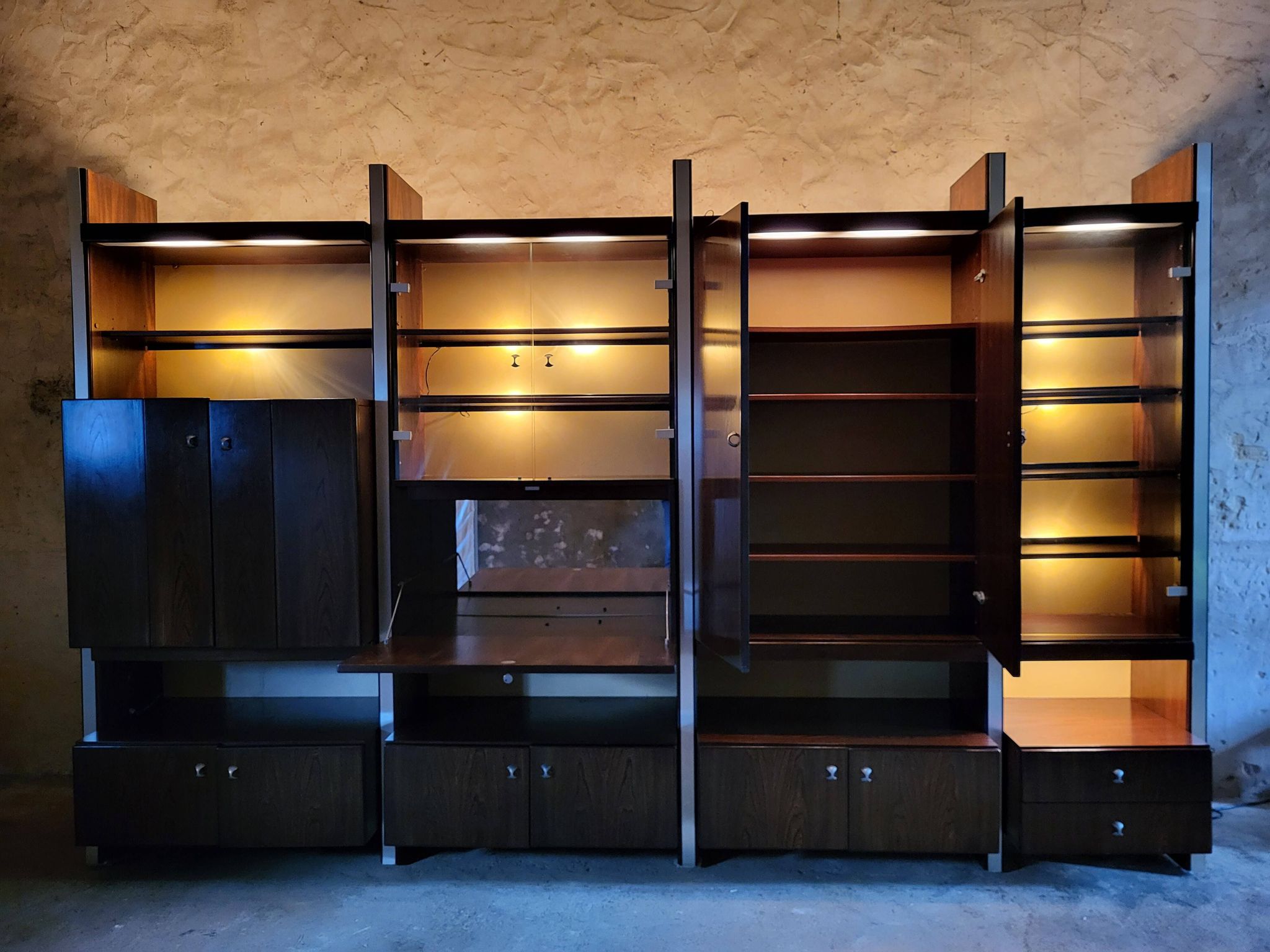 Library / living room. late 70s Roche Bobois