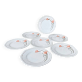 Lot de 7 assiettes  à dessert Shonwald