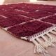 Tapis marocain de oued zam artisanale traditionnelle taille 150x250 cm