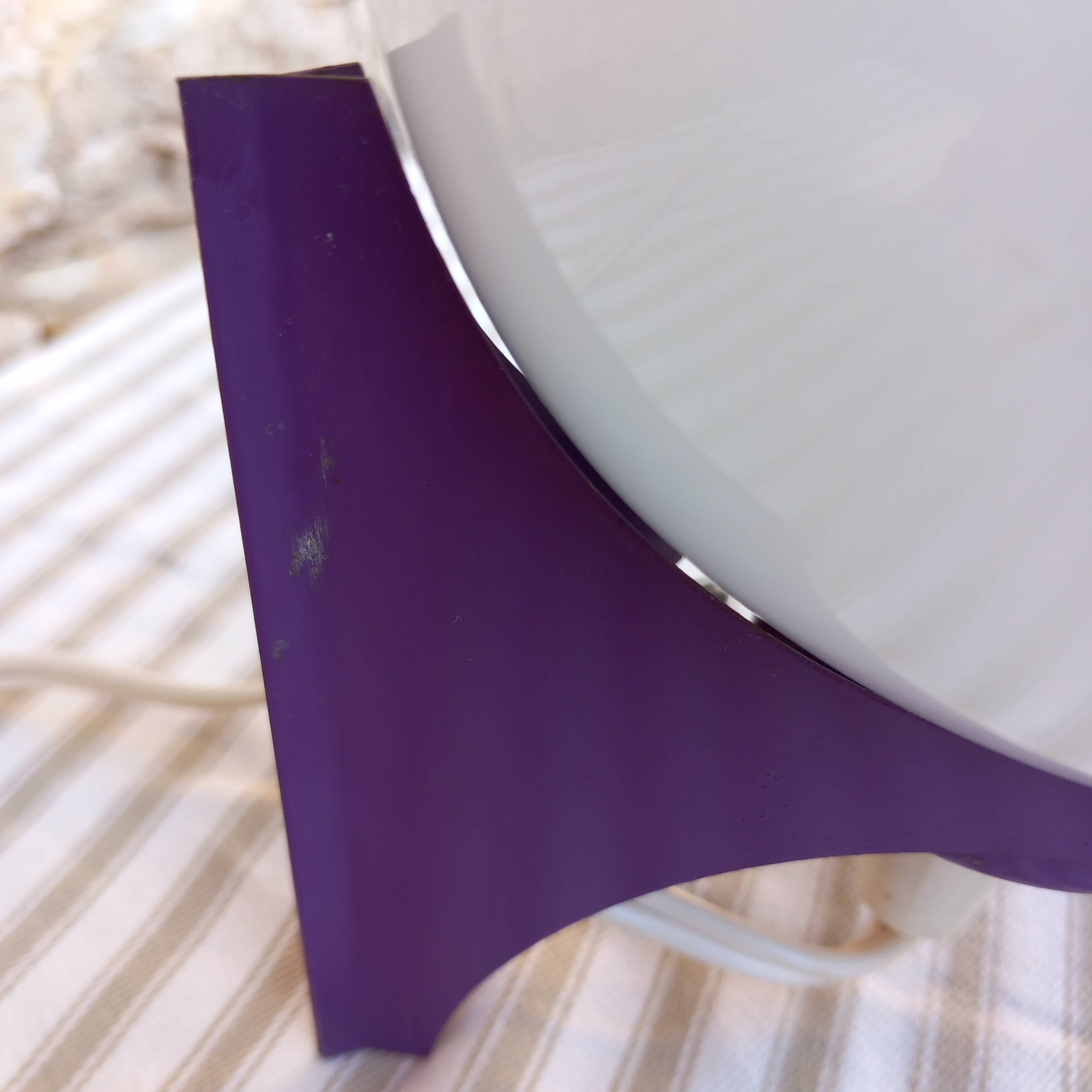 Space age table lamp from the 80s