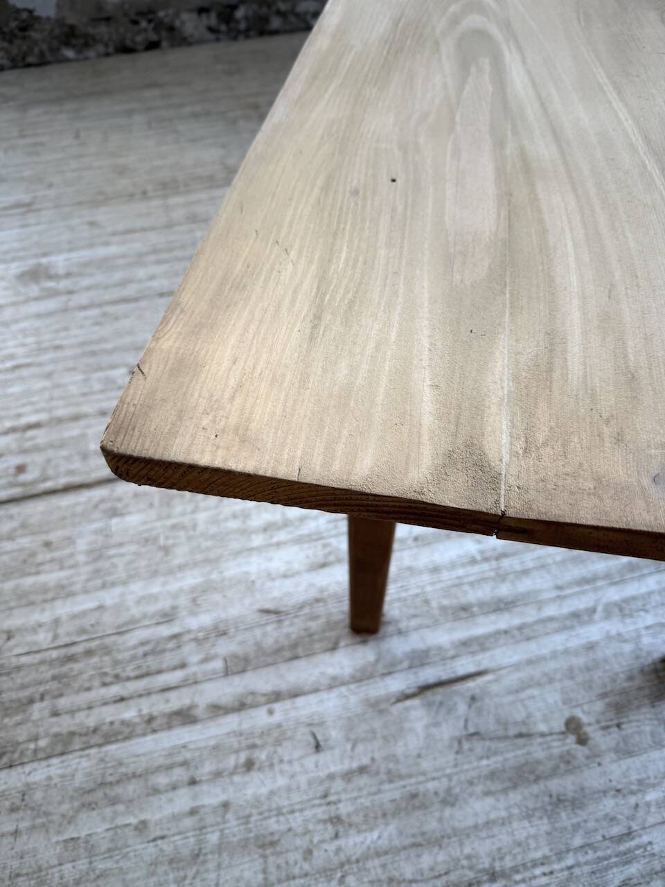Pine and oak farmhouse table 2m