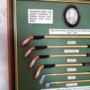 Vintage frame collection golf william park senior of musselburgh 1834- 1903