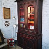 Showcase buffet 2 bodies vintage, farm dresser