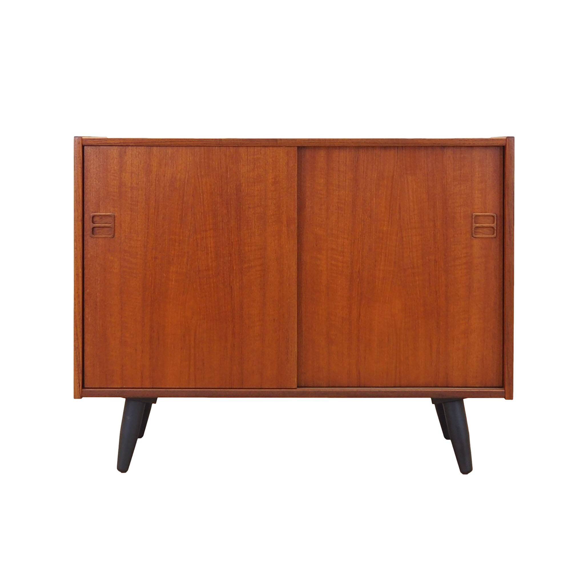 Teak cabinet, Danish design, 1970s, production: Denmark