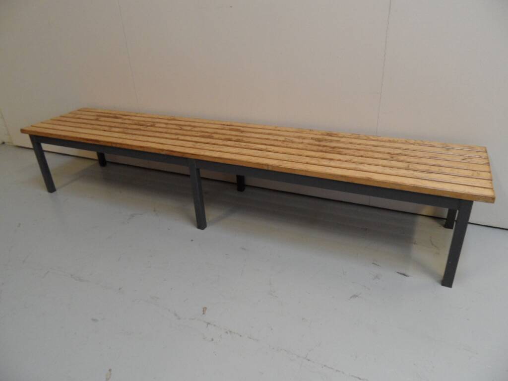 Vintage school bench