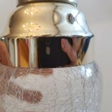Shaker à cocktail en verre craquelé