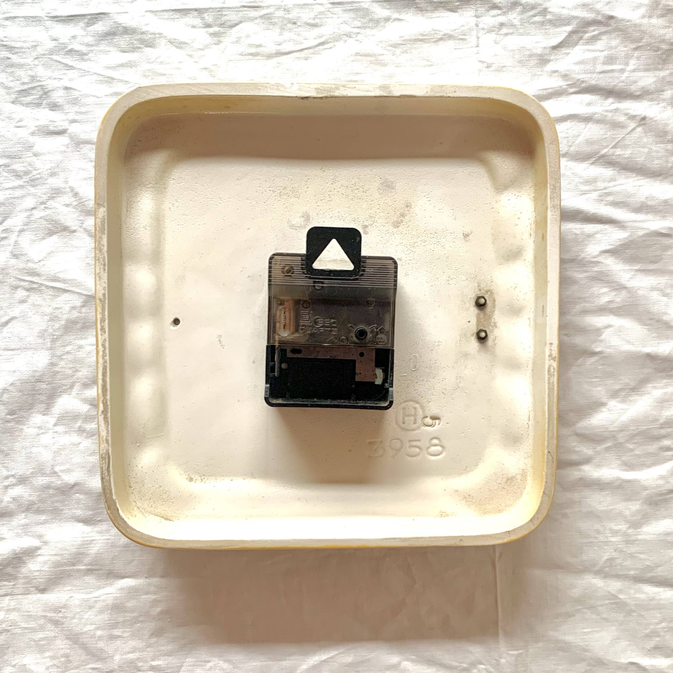 Vintage ceramic wall clock