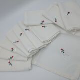 Set of 11 napkins