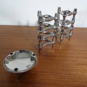 Candleholders by Ceasar Stoffi & Fritz Nagel for BMF, 1960s, Set of 9