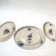 Many oval service dishes Moulin des Loups Hamage