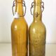 2 bouteilles Brasserie verre ambré