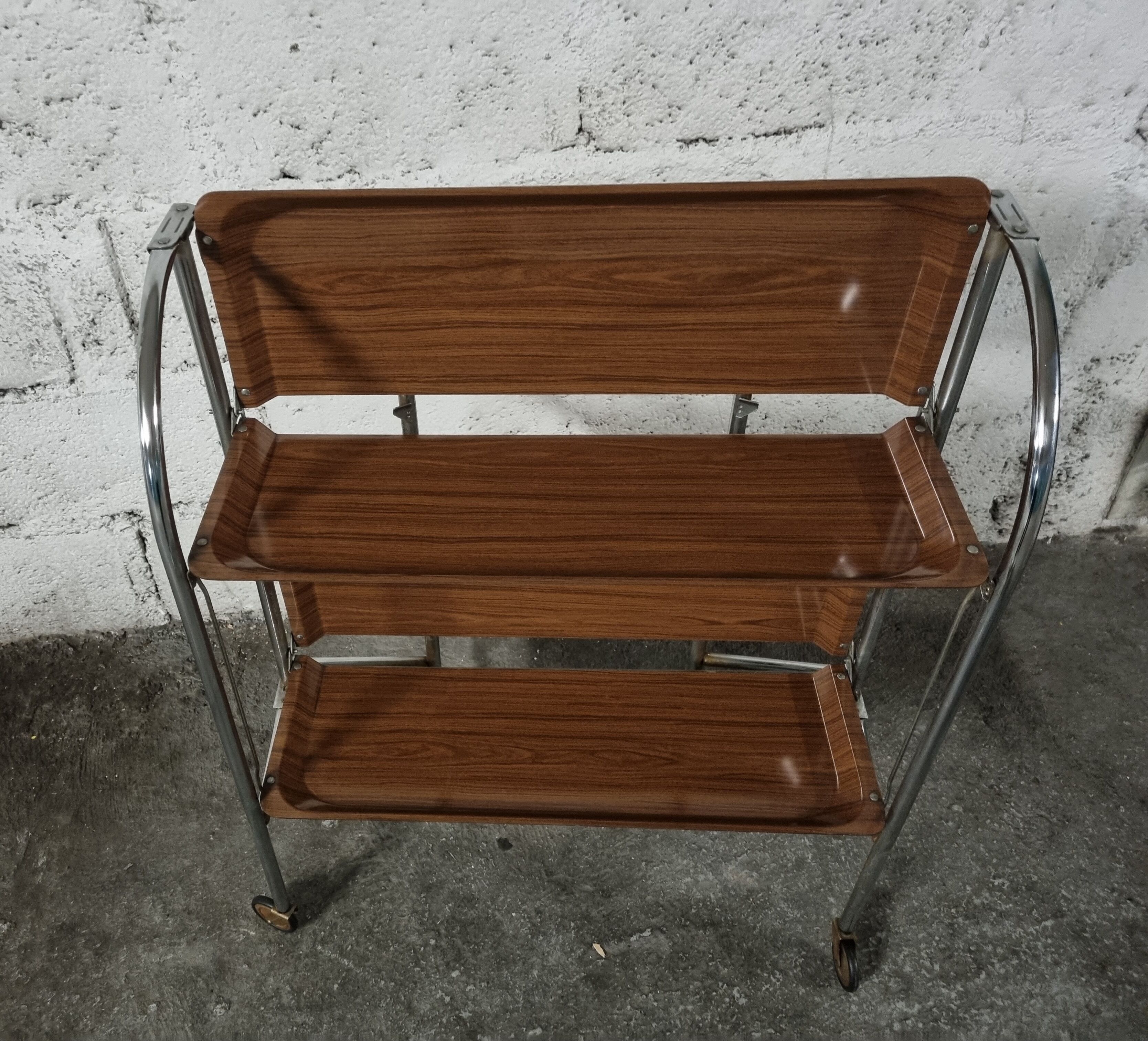 Table pliante vintage année 70