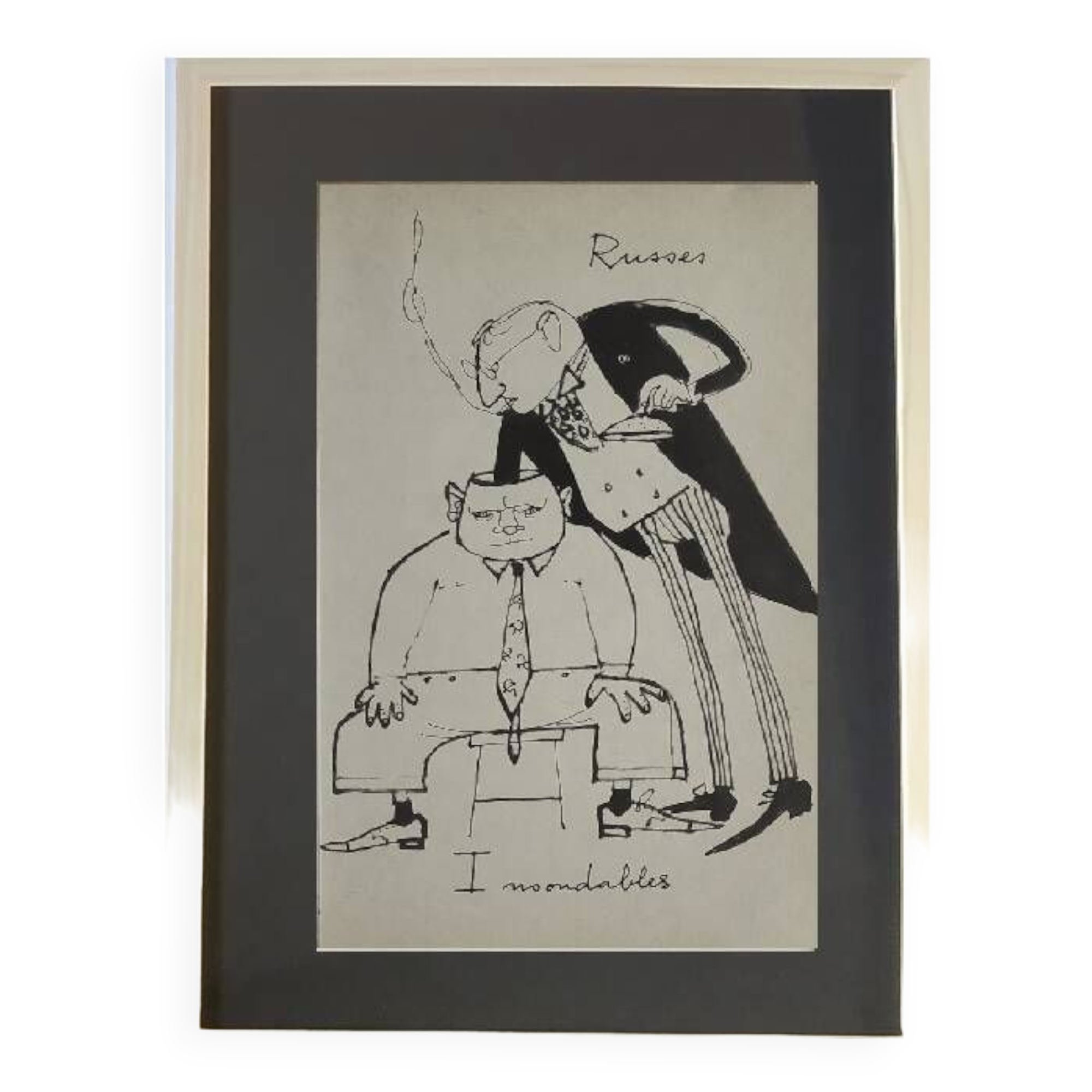 Daninos illustrations from 1962 “The Russians”