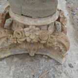 Stone and terracotta planter
