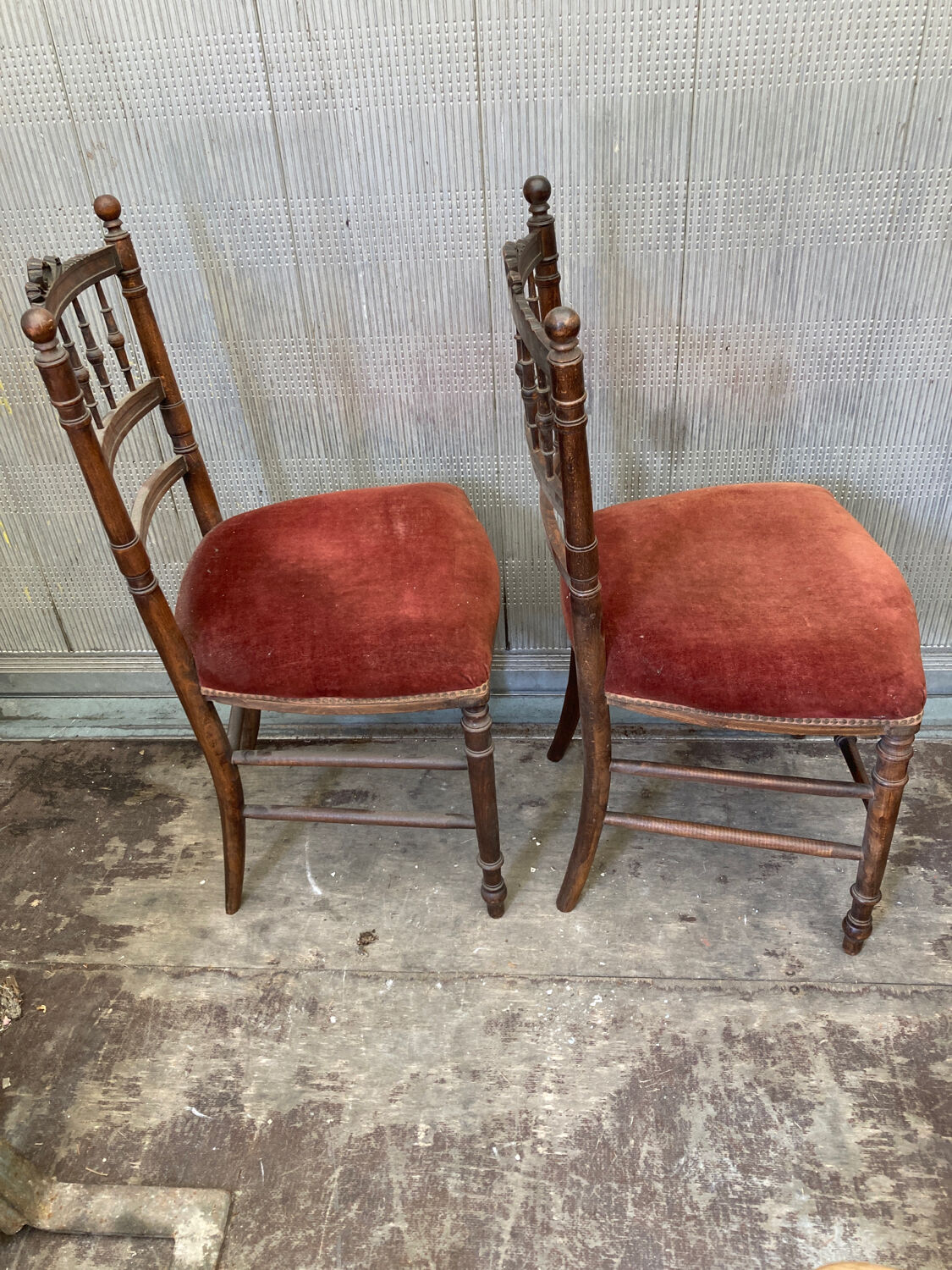 Pair of old chairs
