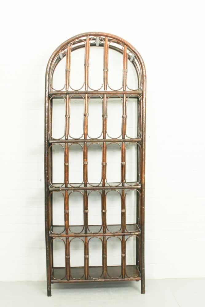 Mid-century french bamboo etagere, 1960s