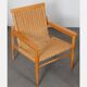 Pair of vintage wicker armchairs produced by Uluv, 1960