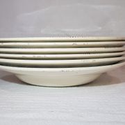 6 tablespoons in earthenware from Choisy the Champigny model King, iron earth