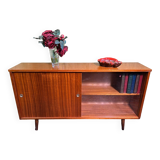 Mid century retro vintage teak bookcase 1960
