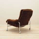 Corduroy armchair, Swedish design, 1960s, production: Sweden