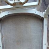 Pair of Louis XVI style bedroom chairs