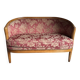 Set of Louis XVI style basket benches, 2 and 3 seats