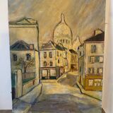 View of Montmartre from 1960