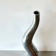 Xxl “tentacule” vase / cast aluminum – 1980s
