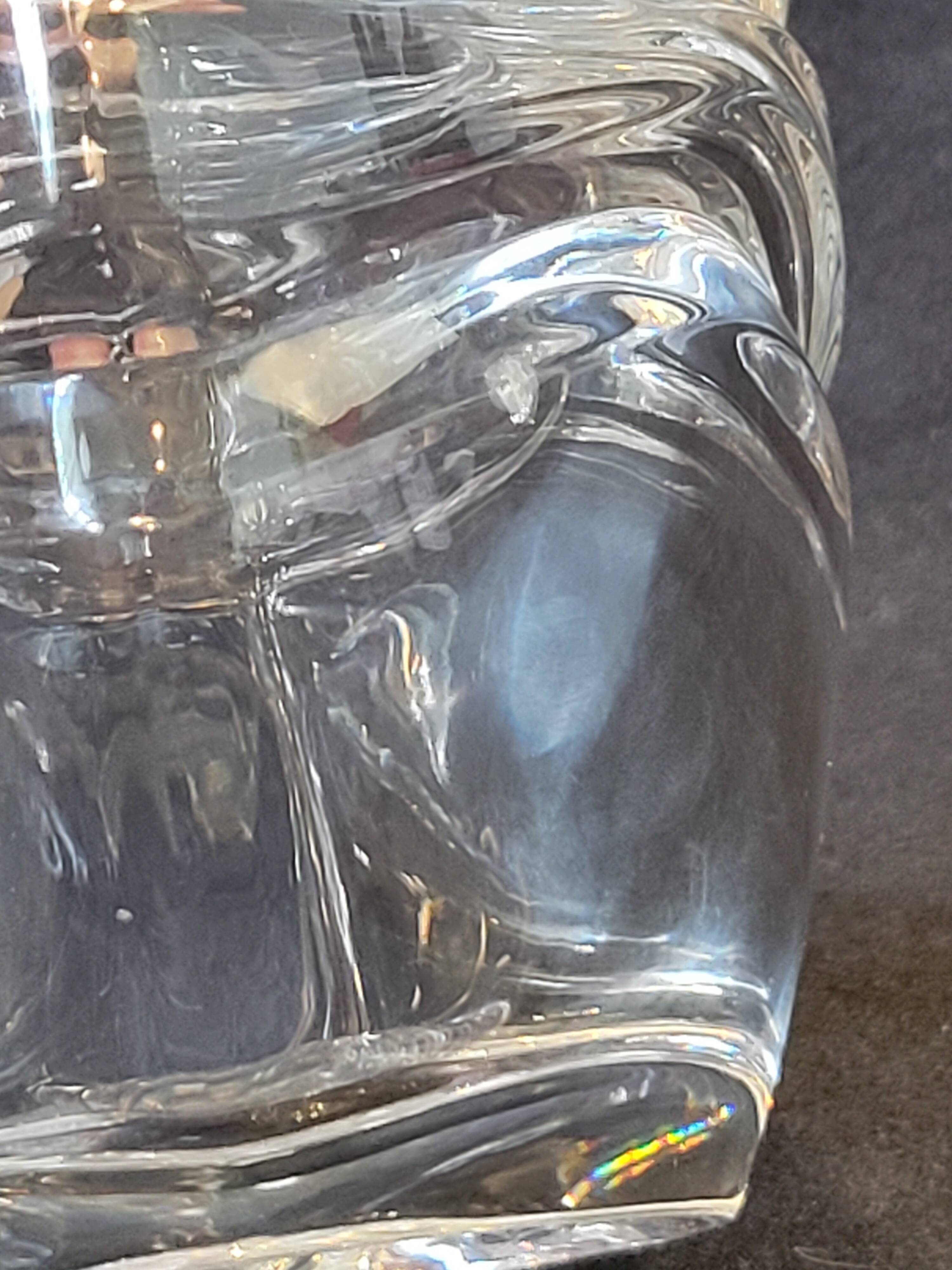 Baccarat Crystal Carafe For Cognac J&F Martell 75 Cl