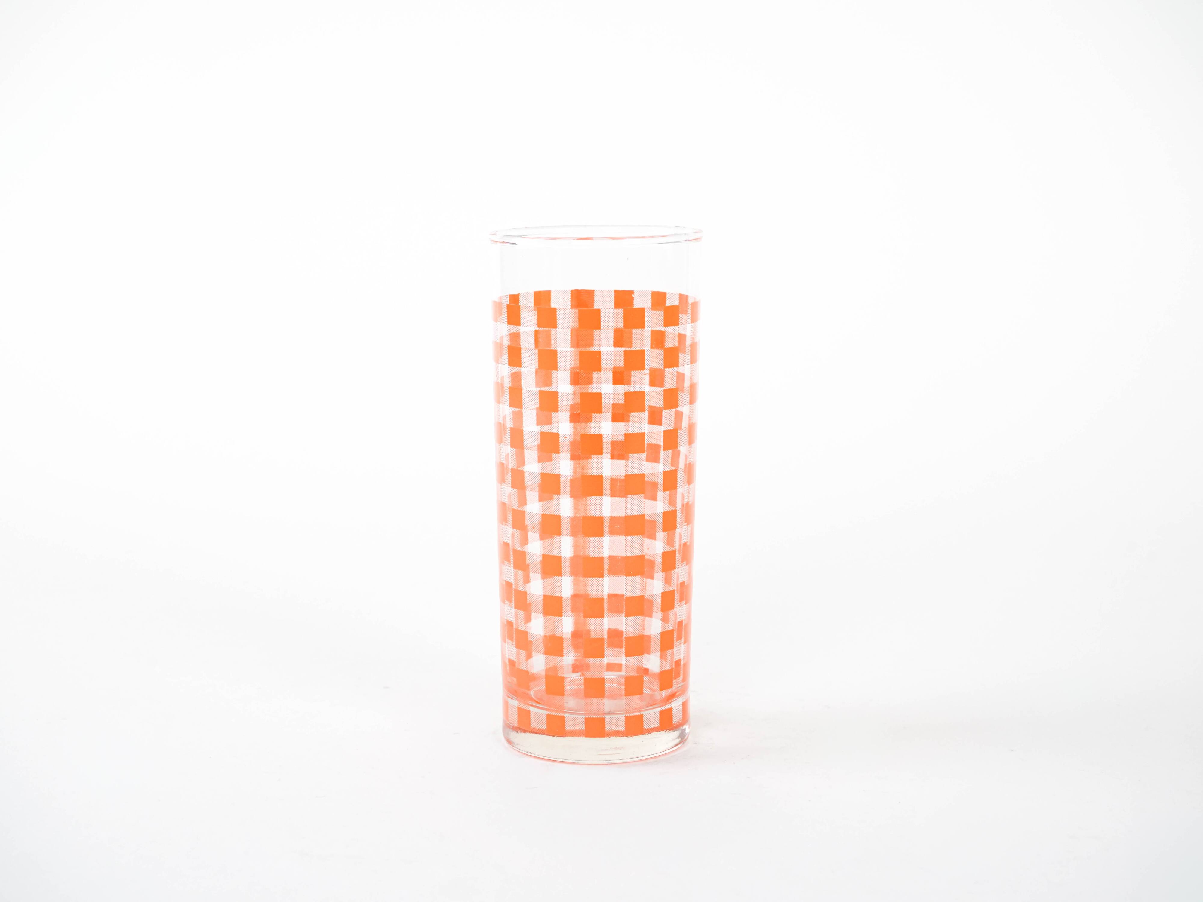 Ensemble de trois verres, design danois, années 1970, fabriqué au Danemark.