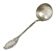 Borówka ladle, Art Nouveau / Art Deco, silver-plated brass, Norblin, Poland, 1920s