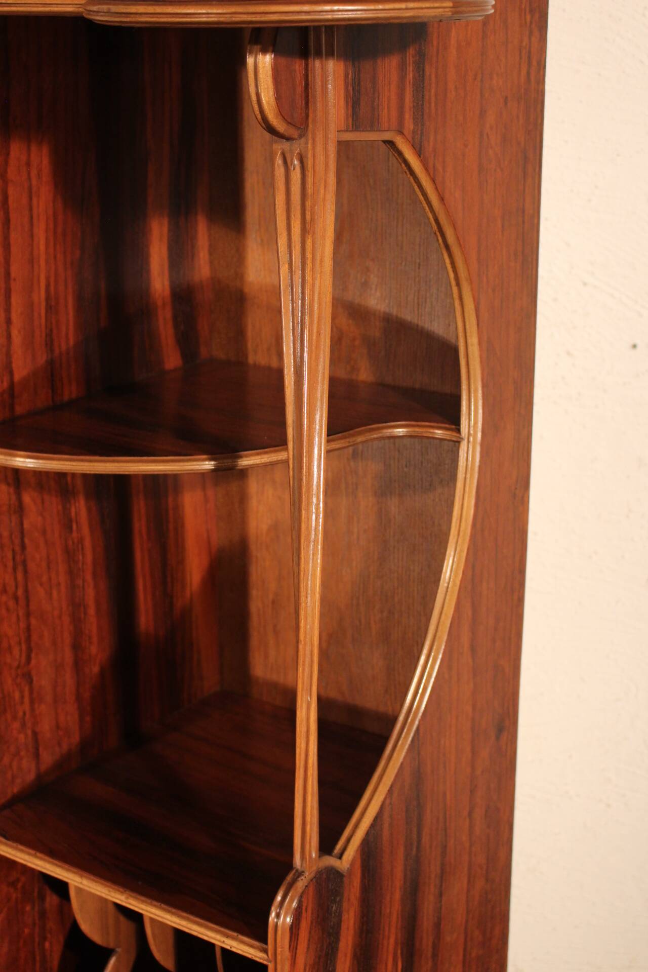 Art Nouveau shelf furniture