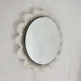 Vintage Lucite wall mirror with backlight , 1970’s , Germany
