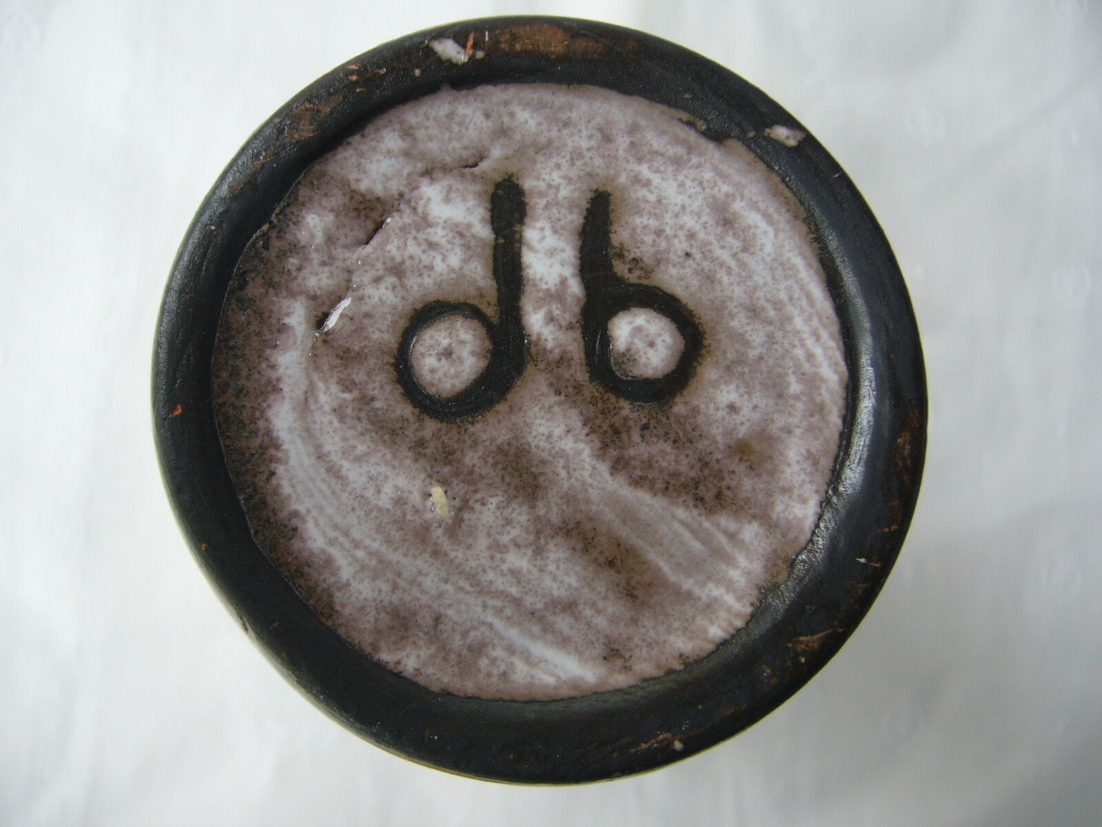 1950s ceramic vase Dominique Baudart Vallauris France