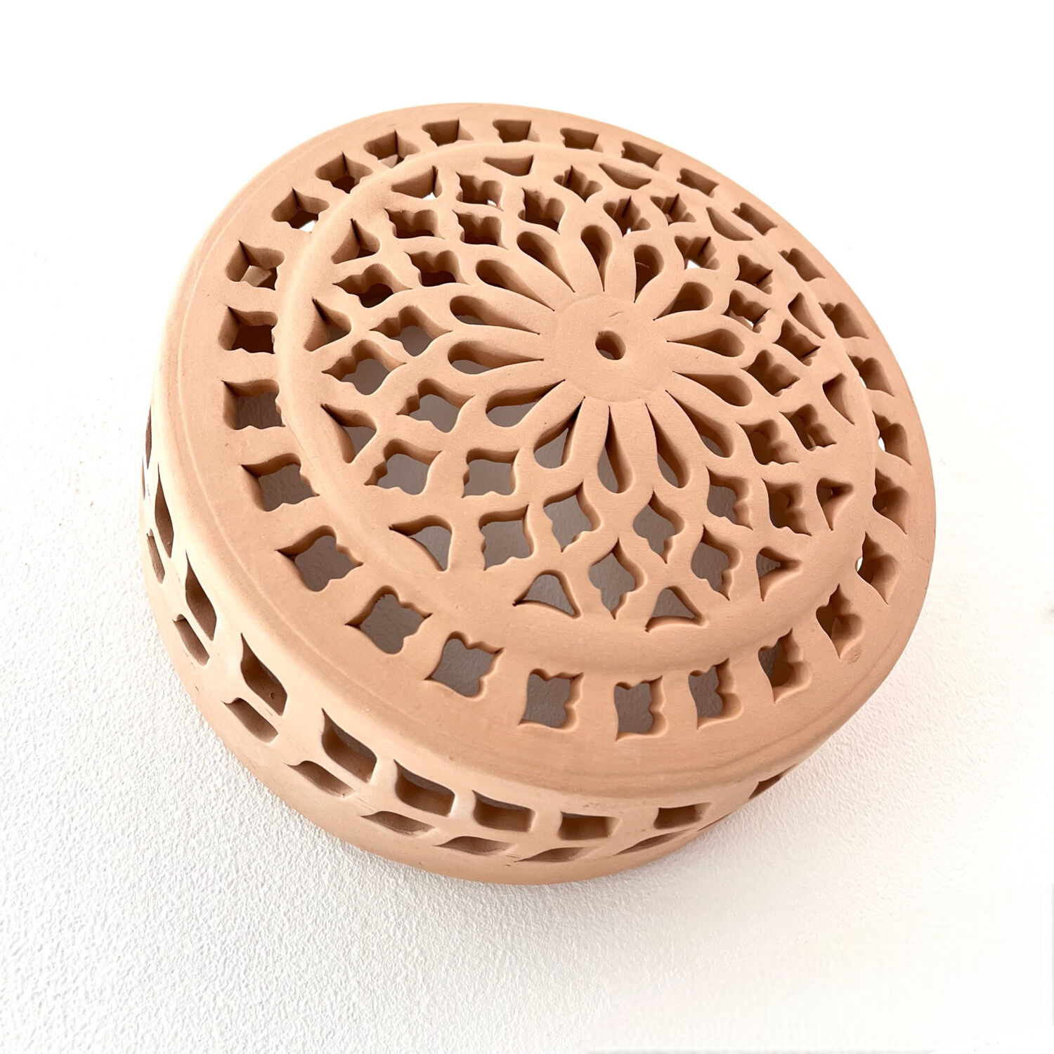 Terracotta wall light