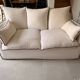 Thick linen sofa