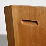 Set of 4 chairs model S28 by Pierre Chapo, France circa 1965.