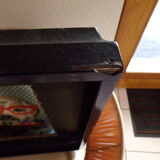 Mirror old black wood frame 46x57