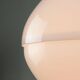 Italian Space Age Big White Doughnut Lamp, 70s