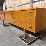 Vintage Scandinavian teak sideboard