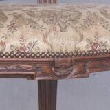 Set of 4 chairs Louis XVI style