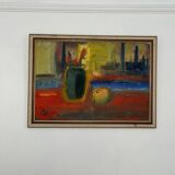 Swedish Oil on Canvas – “Still Life” by ÅKE CARLSSON